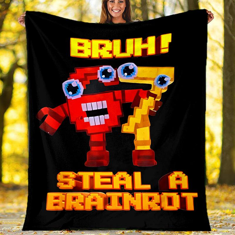 SIX SEVEN printed throw blanket—lightweight,soft,warm;versatile blanket for all seasons—perfect as &air-conditioning throw,nap blanket