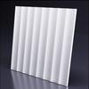 3D Wall Panel Mold for Gypsum, Plaster or Concrete Tile for Decorative Wall Panels 'Fashion'