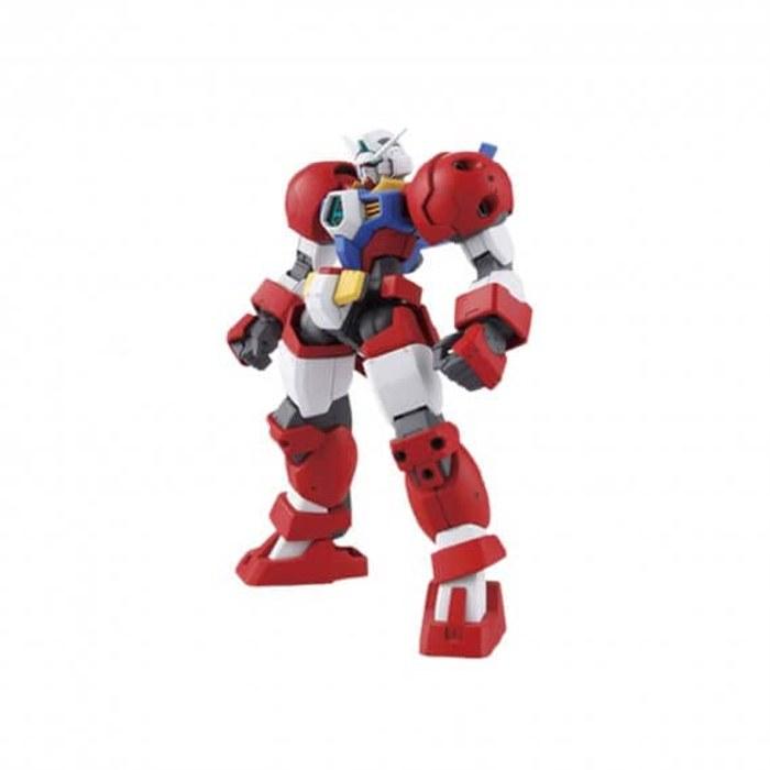 BANDAI SPIRITS HG Mobile Suit Gundam AGE AGE-1T Gundam AGE-1 Titus 1/144 Scale Color-Coded Plastic Model Kit, Red