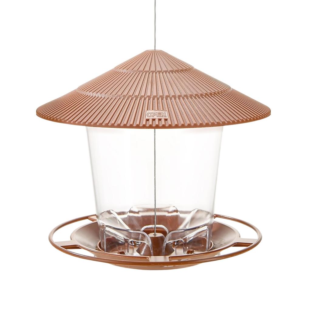 Outdoor Garden Hanging Bird Feeder Garden Automatic Hummingbird Feeder Mounted