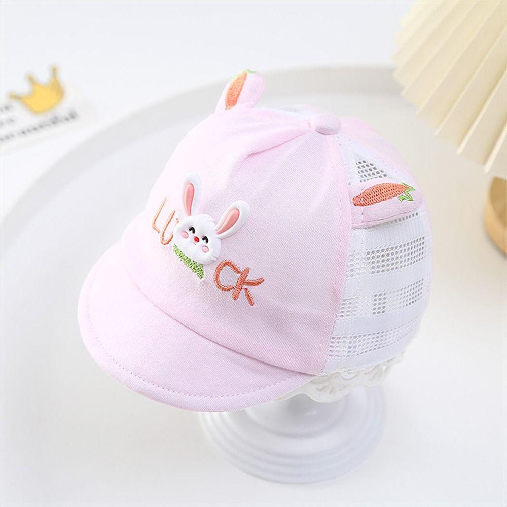 UV Protection Baby Sun Cap Soft Cotton Duck Tongue Hat Casual Sun Protection Hat Summer