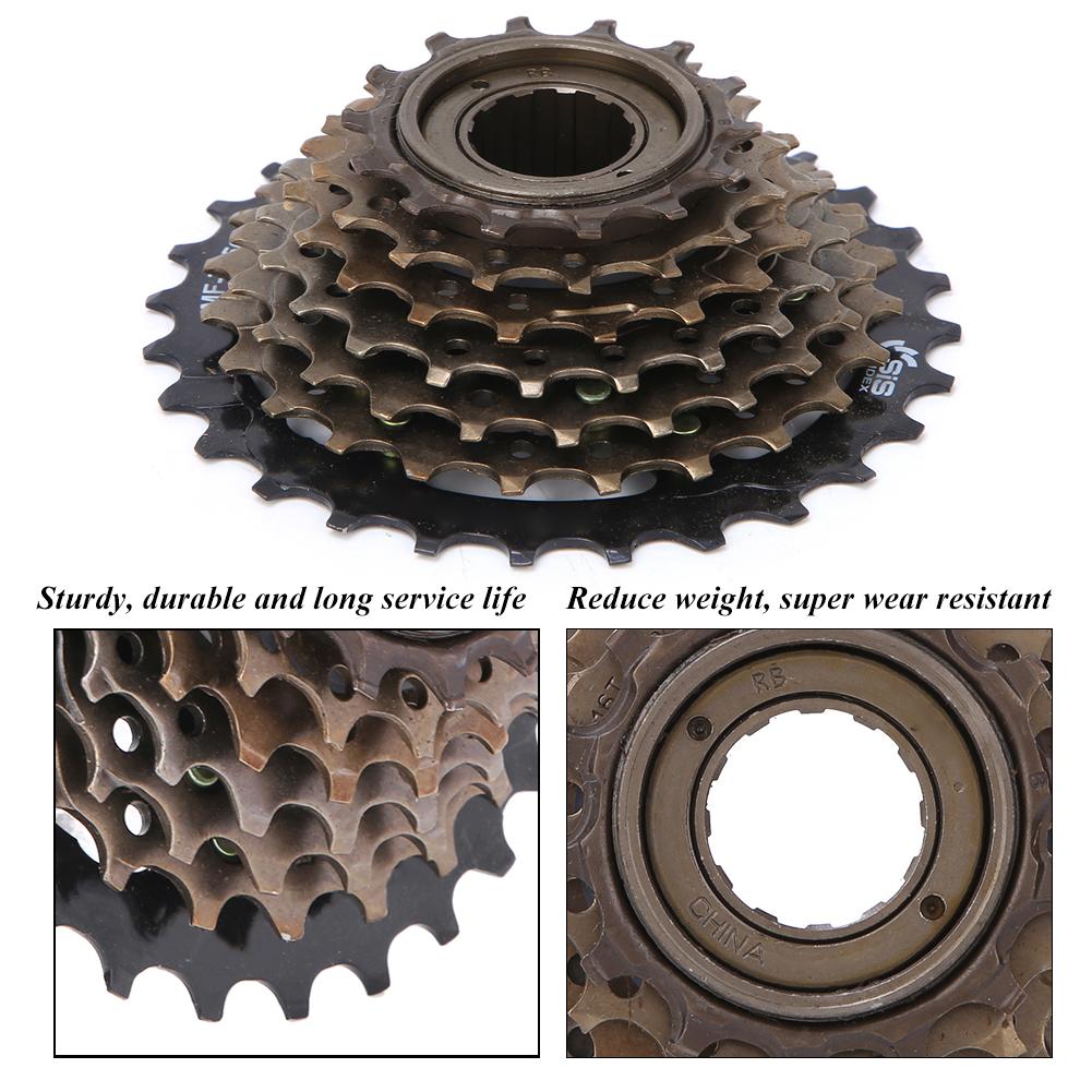 TZ5007 Смесь Материал Горный Велосипед 7 Скоростей Трещотка для 21 Скорости Велосипедный Аксессуар