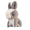Cute Plush Bunny Keychain Pendant Fluffy White Rabbit Doll Backpack Decoration Gift For Girls