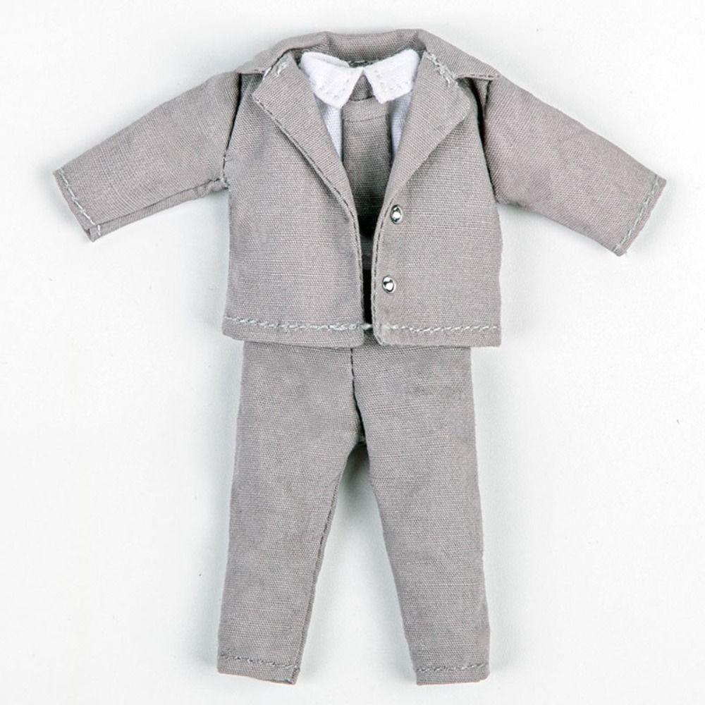 Mini Doll Coat Trousers Cute OB11 Doll Clothes for 1/11 OB11/Obitsu11Dolls/1/12Bjd Dolls