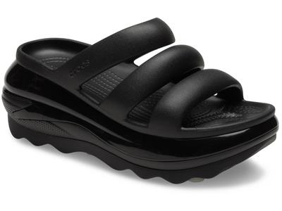 Сандалии Crocs Mega Crash с тройным ремешком женские черные 25,0 см