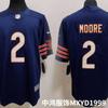 NFL Second-Generation Chicago Bears Embroidered Football Jersey Size S-XXXL