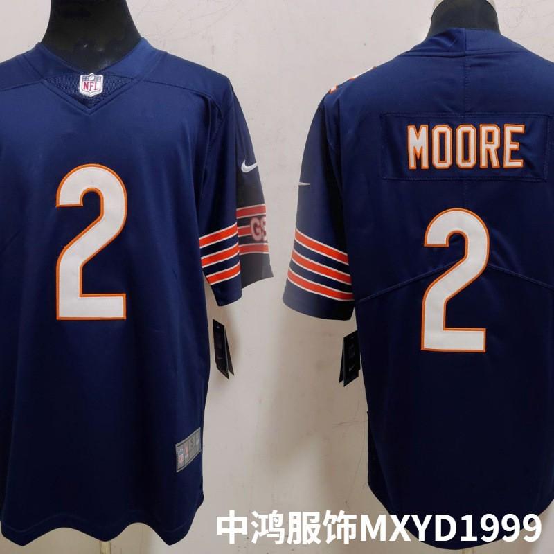 NFL Second-Generation Chicago Bears Embroidered Football Jersey Size S-XXXL