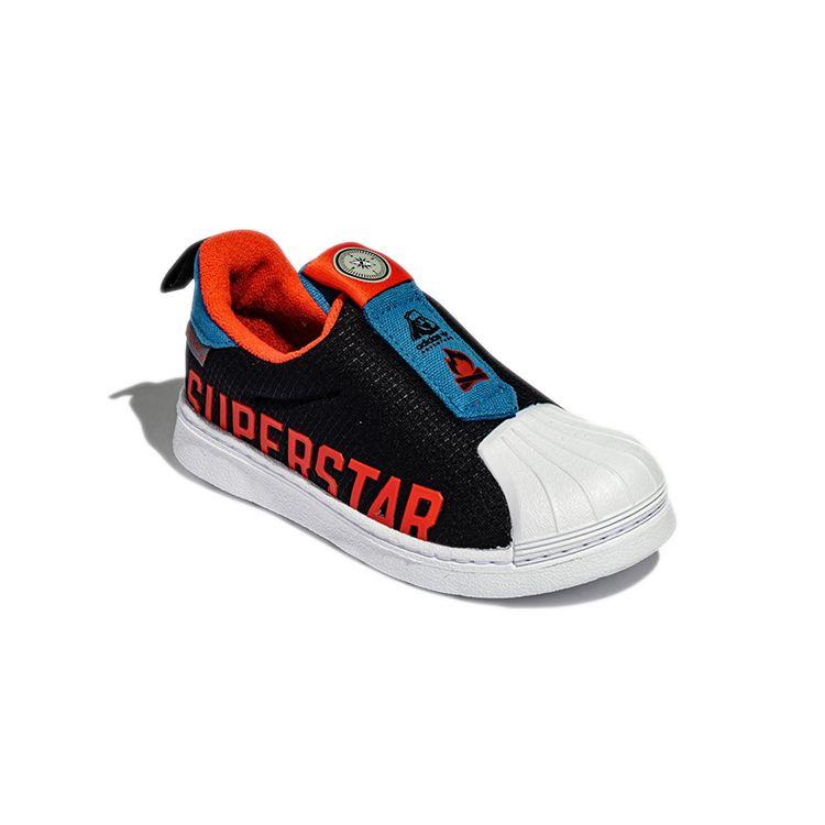 adidas Детские кроссовки Superstar 360 XI Black Bright Red Core-Black Force-Blue Q46512