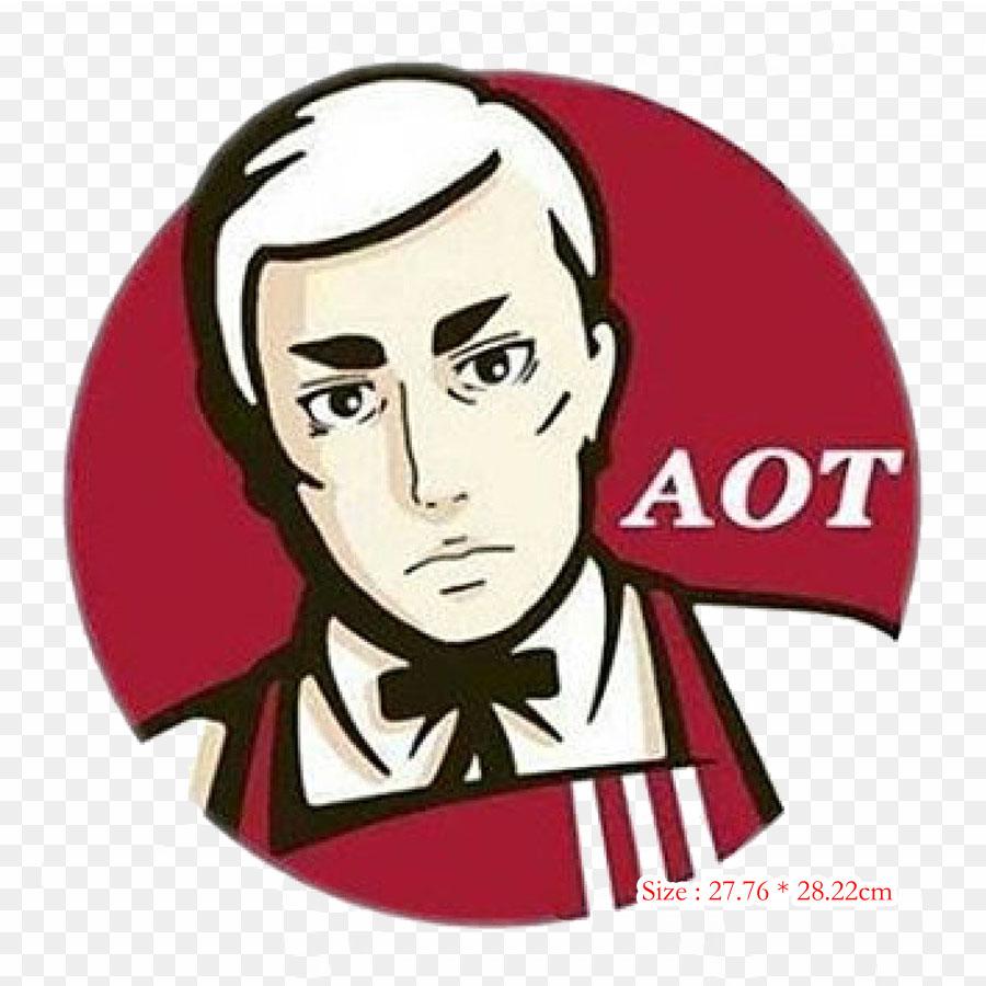 Snk School Ackerman Clipart нашивки для одежды, большие аниме-нашивки, виниловые наклейки с теплопередачей, термопереводные наклейки для одежды