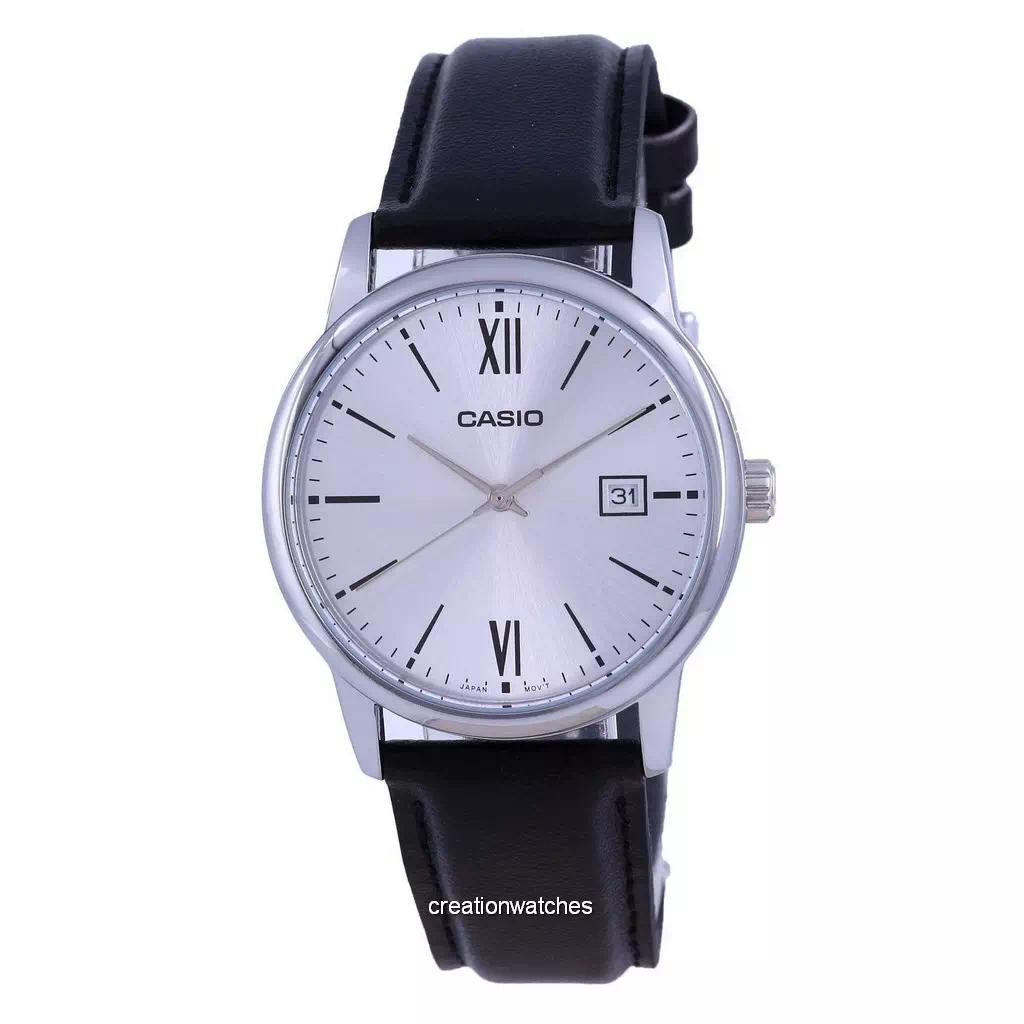 Casio Silver Dial Stainless Steel Analog Quartz MTP-V002L-7B3 MTPV002L-7 Мужские часы