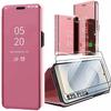 Protective Case - BOOLING - for Samsung Galaxy S25 Plus - Rigid - Clear View - Pink - with 2 Tempered Glasses