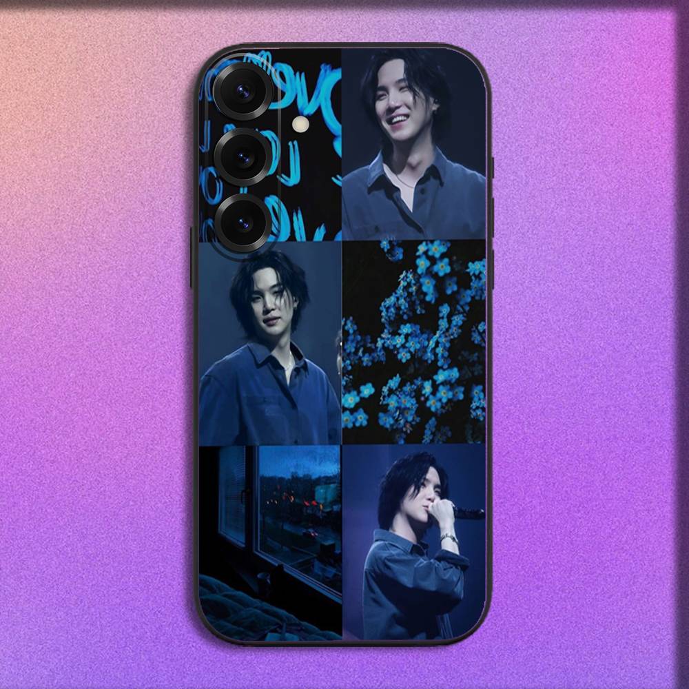 Чехол для телефона singer A-Agust D M-Min Yoongi для Samsung S25,S24,S21,S22,S23,S30,Ultra,S20,Plus,Fe,Lite,5G Черный чехол