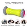 Foot Massage Roller Fascia Roller Full Body Muscle Manual Massage Foot Fascia Stretching Exercise Blue and Pink