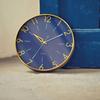 Настенные часы Interform Trys CL-3849NV, темно-синие, диаметр 28,5 см x глубина 4,5 см