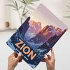 Timeless Zion Canyon Utah Printed Poster Customized Retro Wall Art Vintage Metal Tin Signs for Home Bathroom Decor Coffee Bar