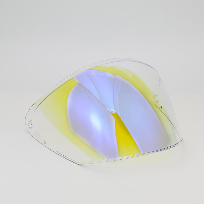 Motorcycle Helmet Visor Lens for LS2 OF626 Helmet Discoloration Lens Shield Lens Motorcycle Helmet Replacement Accessories