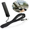 1PCSCar Antenna ,Car Adhesive Mount Hidden Patch Antenna Car Stereo FM AM Radio Antenna For, 3meter