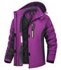 Cold Weather Work Cold Weather Hooded Bike Climbing Winter Mountain Fleece Fleece Large Thermal Fishing S [TACVASEN] Women's Jacket, Wear, Blouson,