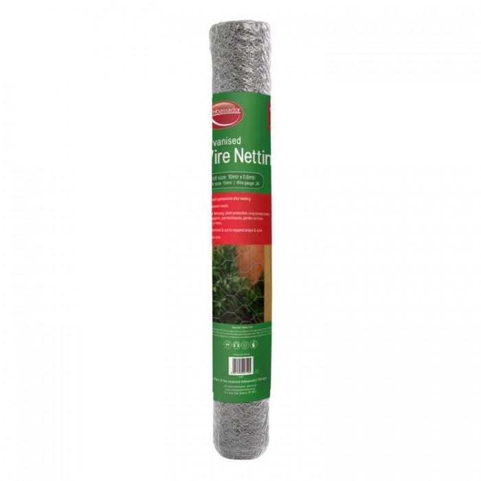 Ambassador Galvanised 50mm Wire Netting
