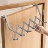 No-Punch Clothes Coat Hooks Carbon Steel Clothing Hangers Door Hooks Hanger  Kitchen Supplies