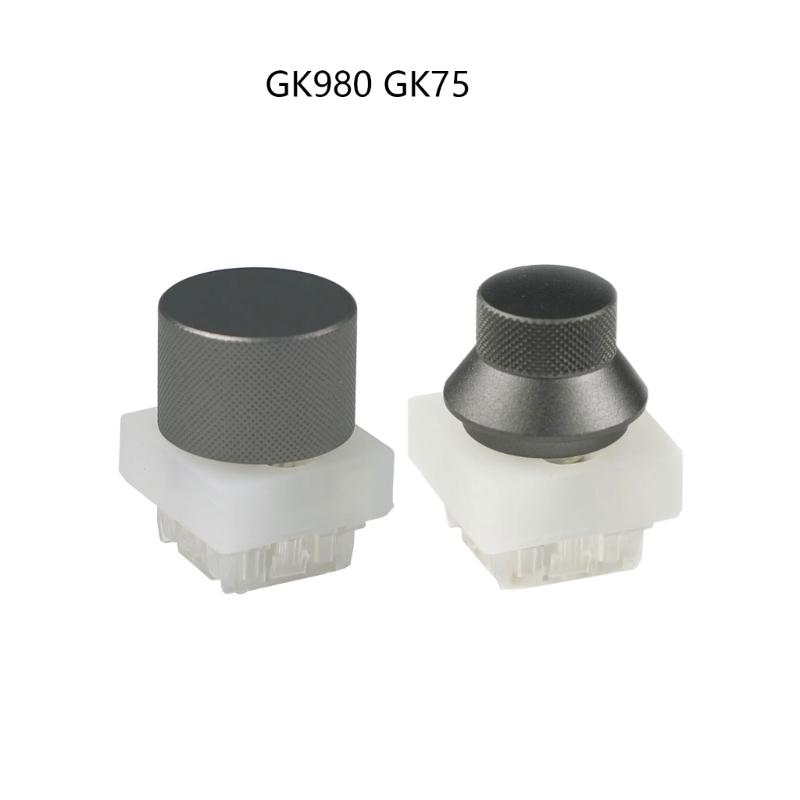 Удобные в использовании ручки-переключатели для клавиатур GK980 GK75, включая конструкцию для быстрого крепления