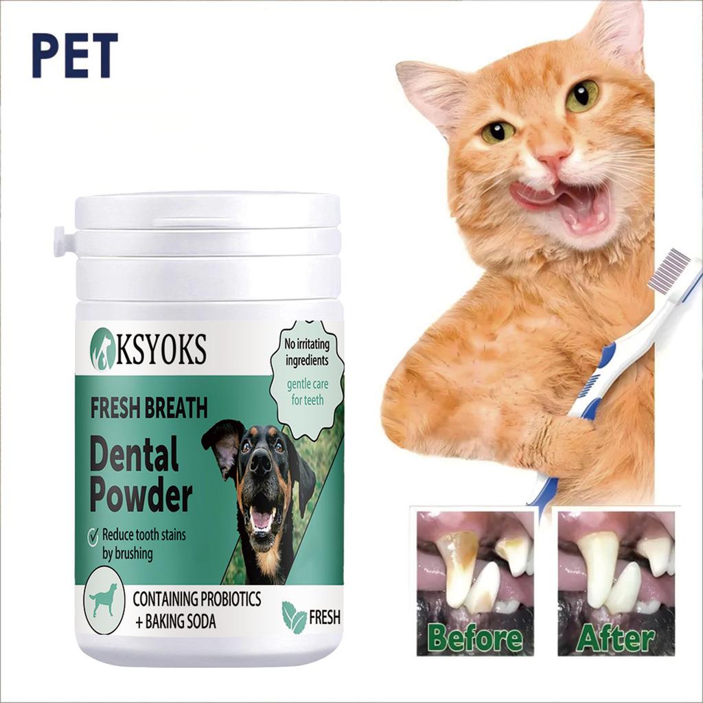 Pet Tooth Powder Has No Harmful Additives, Gently Cleans Without Harming Pets, and Is Suitable for Long-term Daily Use