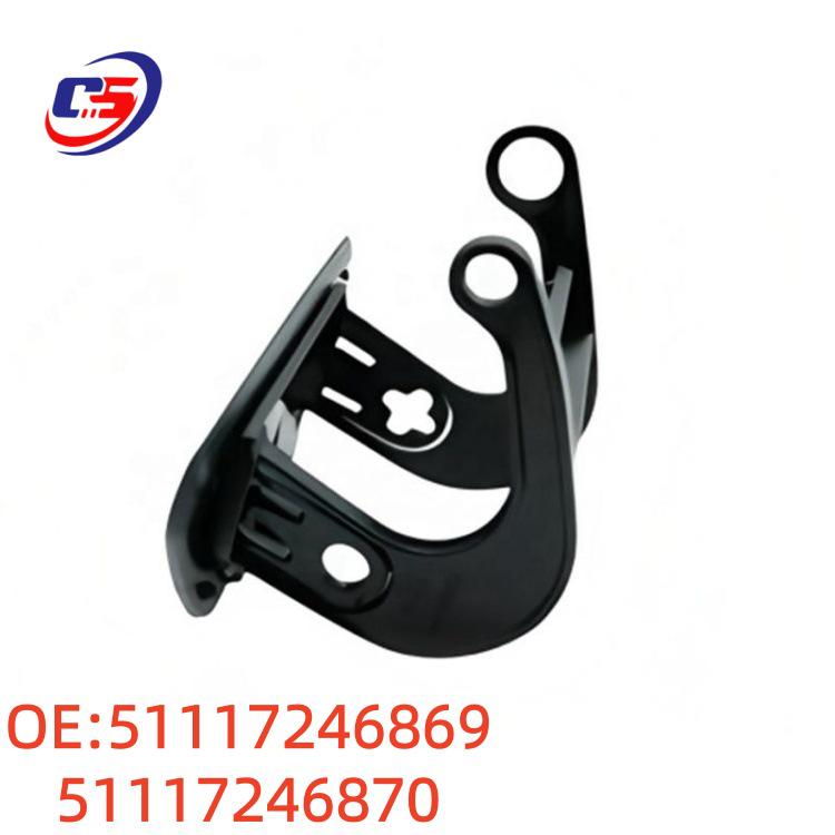 Накладка и кронштейн омывателя фары BMW 5 серии F18/F10 51117246869/70.