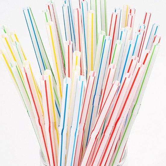 Одноразовые соломинки Разноцветные гнущиеся соломинки для питья Пищевой пластик Соломинки для горячих и холодных напитков Свадебные принадлежности для вечеринок