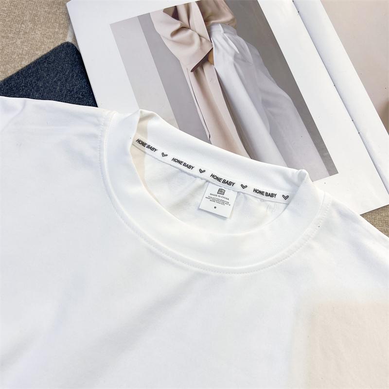 Футболка с длинным рукавом из высококачественного хлопка в американском стиле для мужчин, осенний модный свободный свитер с круглым вырезом, универсальная базовая рубашка