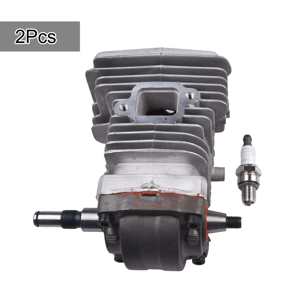 40mm Engine Motor Cylinder Pistoning Crankshaft Bore Cylinder Pistons Kit Fit  For MS211 MS211C MS 211Garden Gas Chain Saw Parts