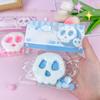 Taba Squishy Kawaii Hexoween Gift  Funny Cartoon Skull Three Layers Thick Biscuit Fidgeting Kids Toys Adult Funny Holiday Gifts