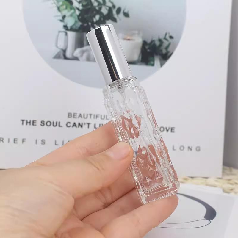 1 шт. пустой многоразовый распылитель для духов, портативный флакон для духов с мелким распылителем для путешествий, 12 мл, 15 мл, стеклянный распылитель для духов