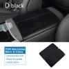 Car Armrest Box Cushion Fleece Pad Cover For Mercedes Benz A C E S Class GLE GLB GLA W205 W213 W167 W177 H247 X247 2015-