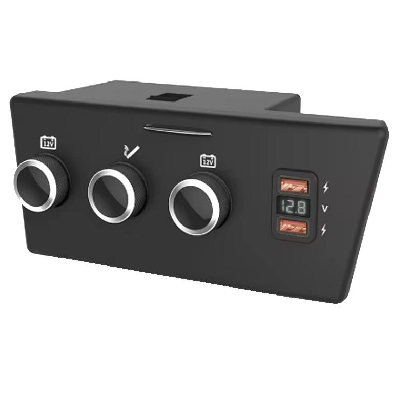 KEN CHUANG Автомобильное зарядное устройство для VW Tiguan Prototype Golf Plus Модифицированное гнездо прикуривателя Быстрая зарядка для iPhone Xiaomi HUAWEI Мобильный телефон