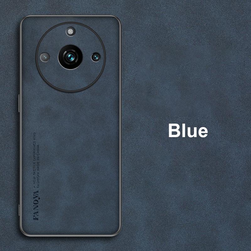 Роскошный чехол из искусственной кожи для Realme 11 Pro Plus 5G, матовый силиконовый чехол с полной защитой для Realme11 Pro 11Pro Coque