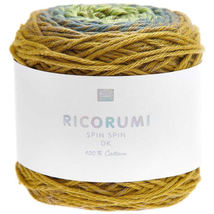 Laine - RICO DESIGN - Spin Spin - 50 g - 115 m - Couleur Olive