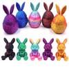 3D Printed Easter Egg with Movable Joints and Rabbit Decoration - Trendy Toy Figurine