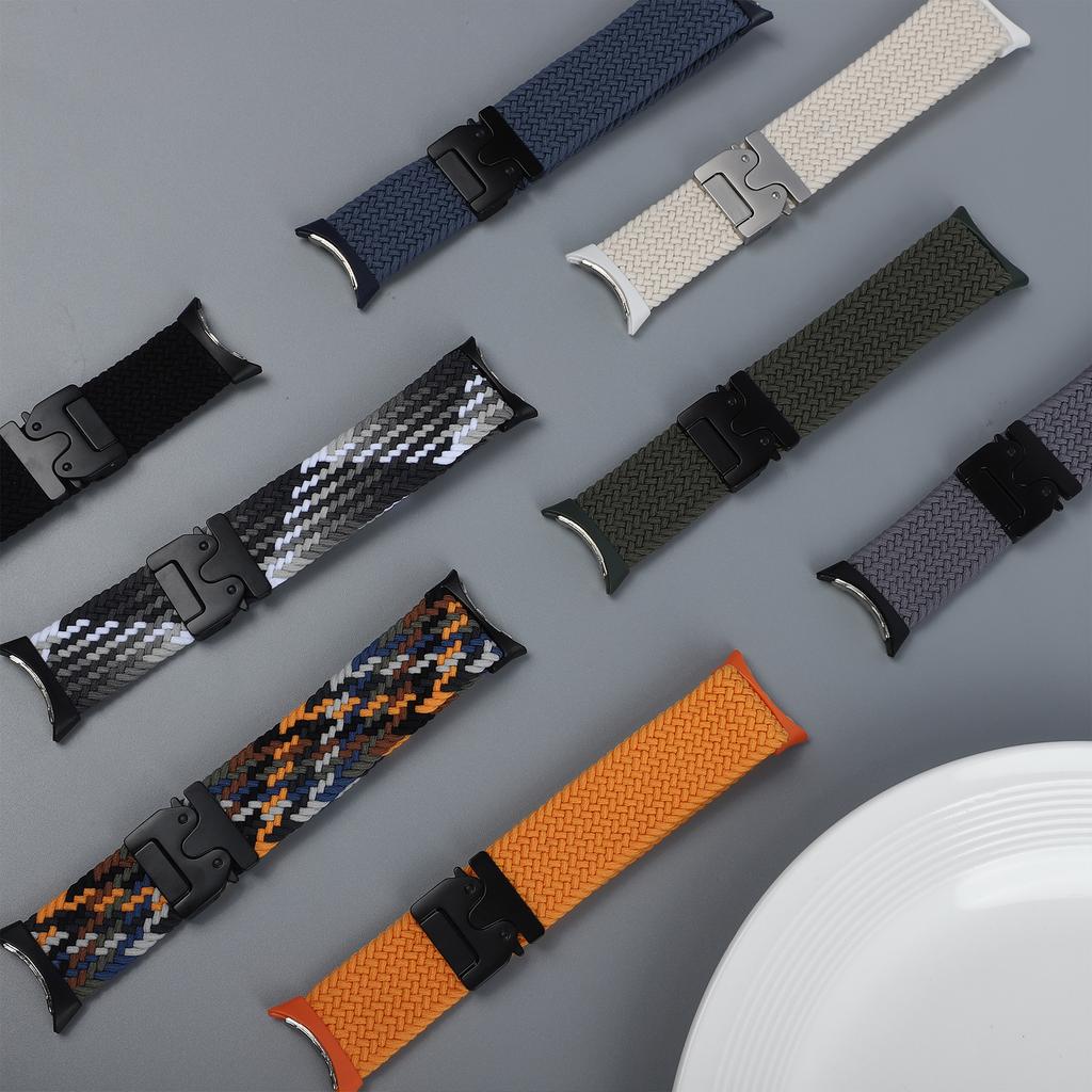 Парашютные плетеные ремешки Для Google Pixel Watch 3 4 Ремешок 41 мм аксессуары Спортивный нейлоновый браслет ремешок Google Pixel Watch 2 Ремешок