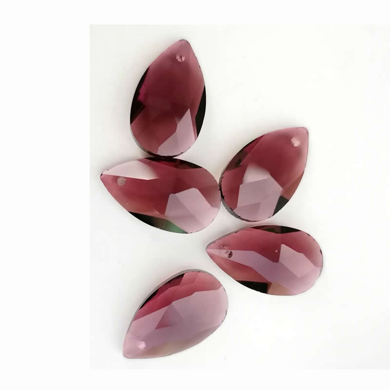 Wholesale lots Faceted Hole Crystal Glass rhinestones Teardrop loose beads jewelry Jewelry beads accessories 8X12/10X14m
