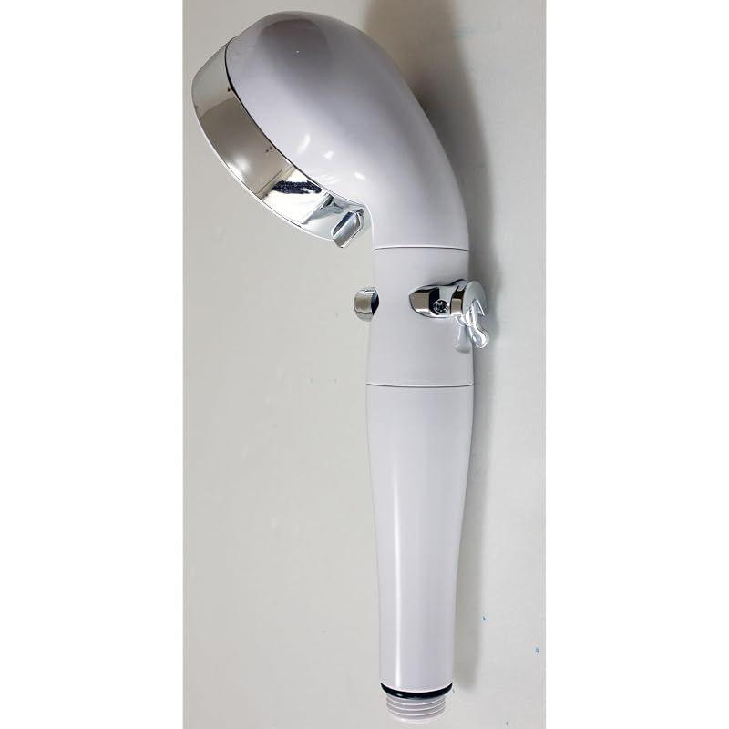 Used Orient Mist Shower DX White Shower Head, 3-Stage Water Flow Switching, Water Saving, 1