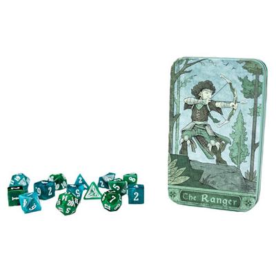 Набор игральных костей Beadle & Grimms в жестяной банке (Рейнджер)