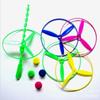 Toy Plastic Ufo Outdoor Sports Games Outdoor Dragonfly Dragonfly Flying  Toy Handle UFO Toy
