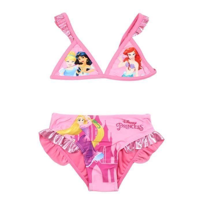 Maillot de bain Princesse - PRI24-1268 S1-7/8A - Rose - Fille