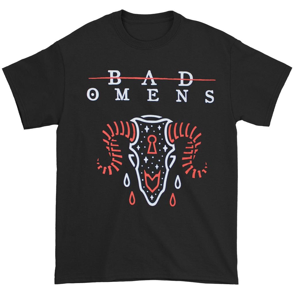 Men's Bad Omens Taurus T-Shirt Mens Womens Tees Top Black