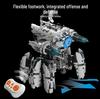 Программируемый робот Wall-E «Пять в одном»: Сборные строительные блоки, Электрическое научное образование, Пульт дистанционного управления, Совместимы с Lego