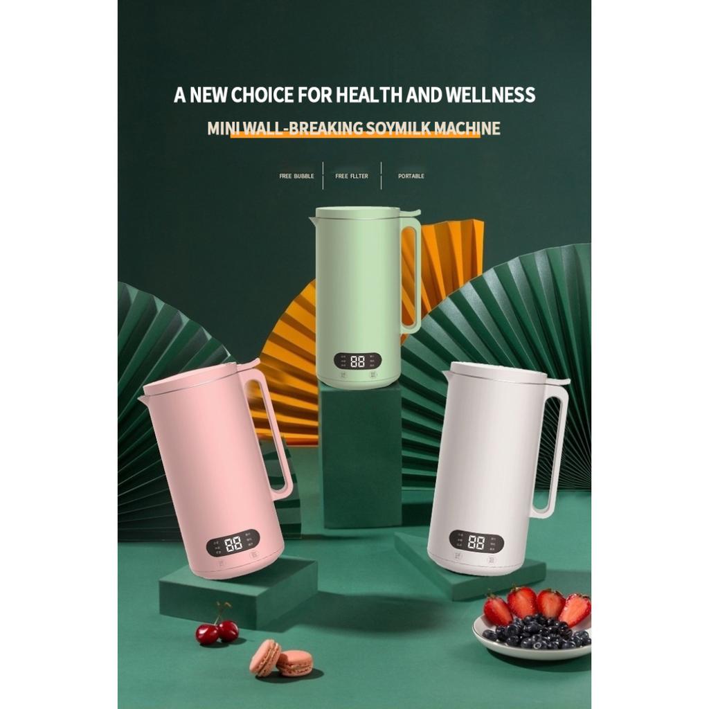 350ml Portable Soy Milk Machine with Juicer, Blender and Safety Switch