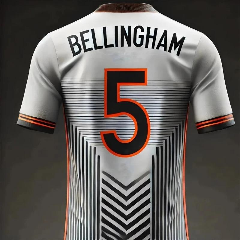 Новая модная спортивная футболка с круглым вырезом BELLINGHAM #5, короткий рукав, дышащая, быстросохнущая, для мужчин и женщин