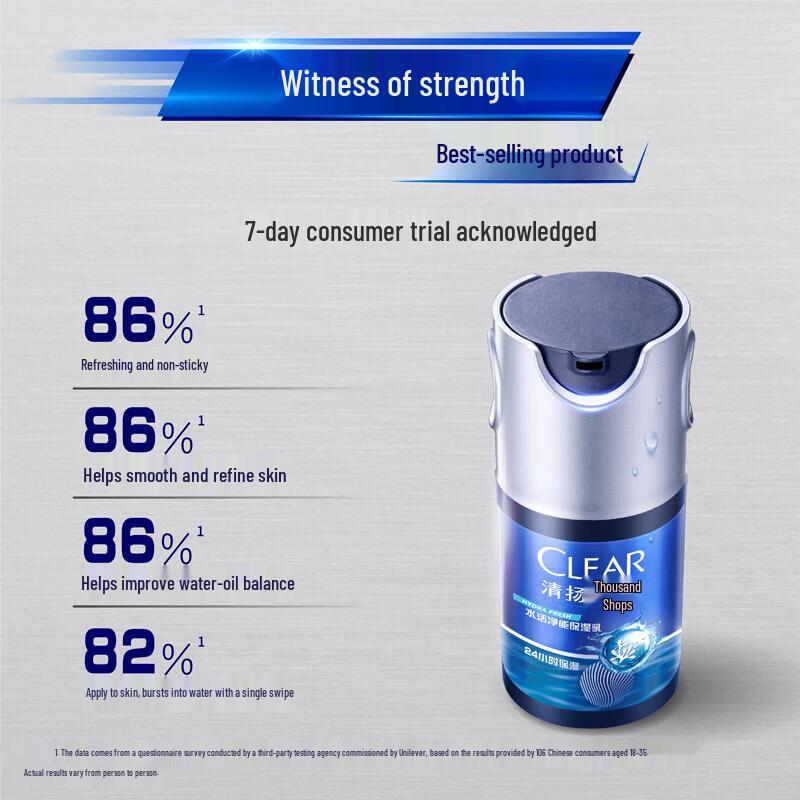 Clear Men Hydrating Face Care Set