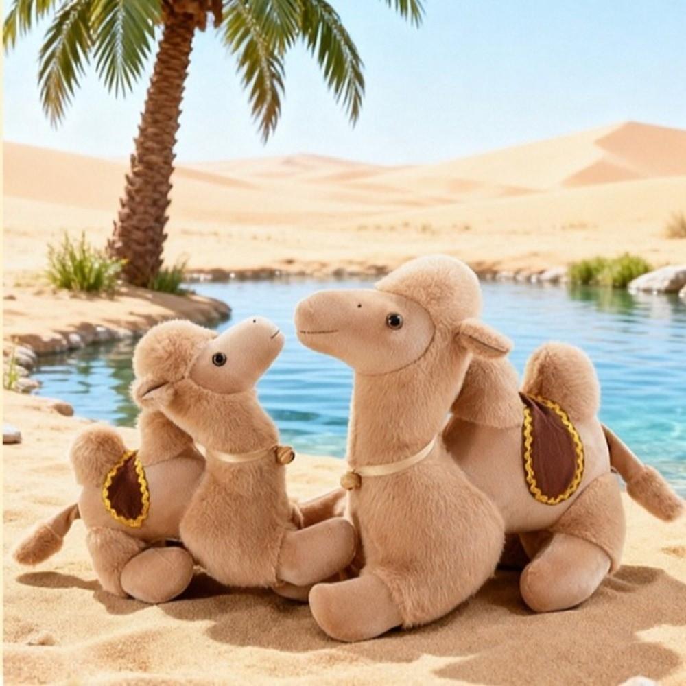 Soft Stuffed Camel Doll Simulation Camel Simulation Camel Plush Toy Home Decoration