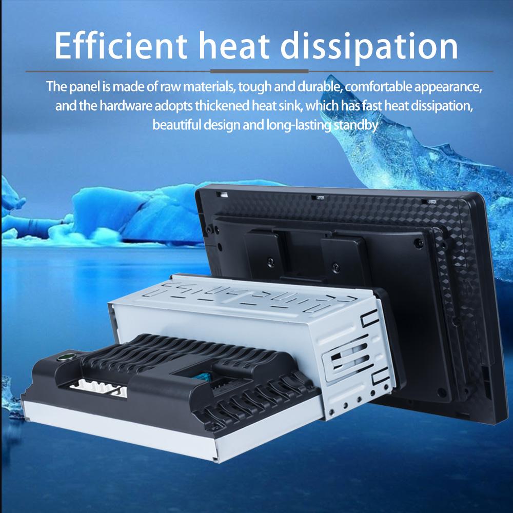 Carplay 9 Inch Universal Single 1 Din Rotatable Car Radio Cooling Fan Multimedia Player GPS Navi Automotive Stereo